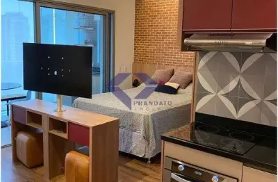 Apartamento  a venda com 44m²  1 dormitório e 1 vaga em moema indios