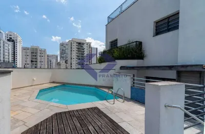 Cobertura a venda com 400m² 4 quartos 2 suítes e4 vagas no brooklin