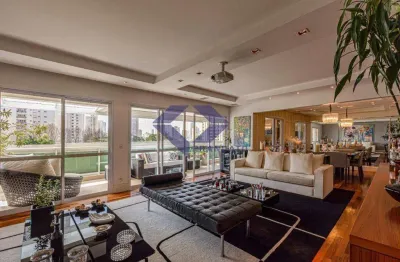 Apartamento a venda brooklin sp 245m² 4 quartos 4 suítes e 4 vagas