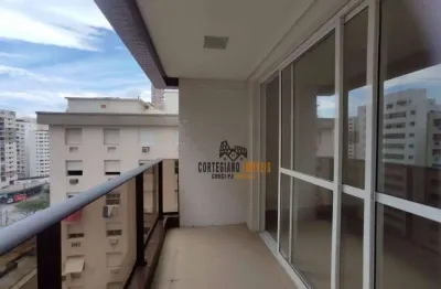 Residencial turris, gonzaga - frente - andar alto - lazer completo - 3 vagas !