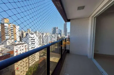 Apartamento com 2 dormitórios à venda, 116 m² por r$ 1.490.000,00 - gonzaga - santos/sp