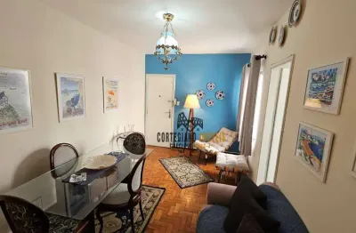 Apartamento com 2 dormitórios à venda, 75 m² por r$ 450.000,00 - boqueirão - santos/sp