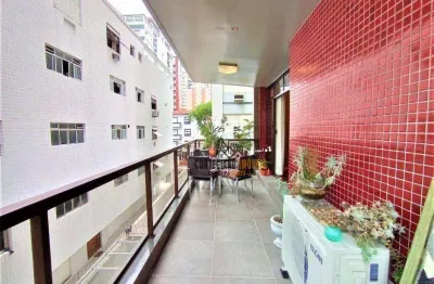 Apartamento com 3 quartos à venda na Avenida Doutor Bernardino de Campos, Pompéia, Santos