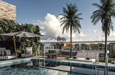 Apartamento com 2 quartos à venda na Rua General Rondon, Ponta da Praia, Santos