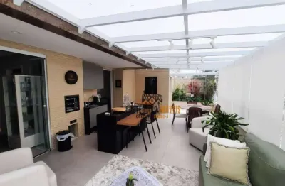 Apartamento garden com 2 dormitórios à venda, 165 m² por r$ 1.700.000,00 - gonzaga - santos/sp