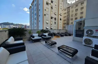 Maravilhoso apartamento garden à venda no bairro do campo grande, santos ! !