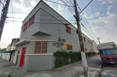 Galpão para alugar, 231 m² por r$ 3.000,00/mês - macuco - santos/sp