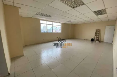 Sala para alugar, 60 m² por r$ 2.563/mês - vila matias - santos/sp