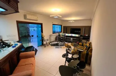 Linda cobertura com 4 dormitórios à venda, 404 m² por r$ 1.600.000 - ponta da praia, santos!