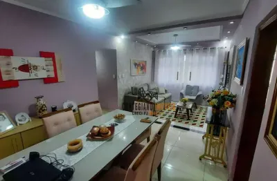 Apartamento com 2 dormitórios à venda, 90 m² por r$ 375.000,00 - josé menino - santos/sp