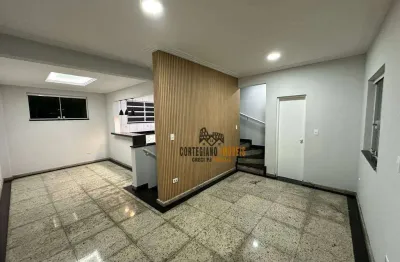 Sobrado com 3 dormitórios à venda, 145 m² por r$ 905.000,00 - aparecida - santos/sp