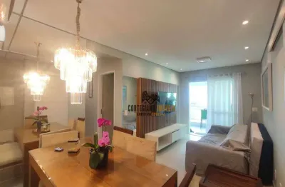 Apartamento com 2 dormitórios à venda, 72 m² por r$ 850.000,00 - josé menino - santos/sp