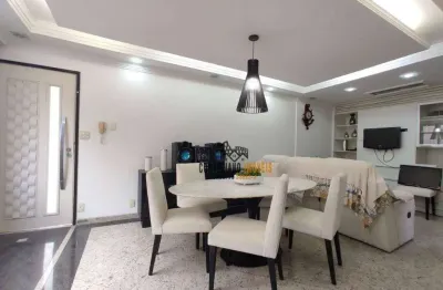 Vista mar, pompéia, santos - lindo apartamento de 2 dormitórios/suíte/garagem  à venda !