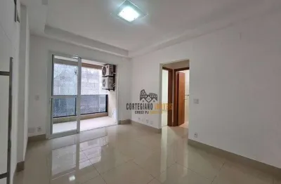 Apartamento na quadra da praia com 2 dormitórios/suíte/lazer completo à venda, 107 m² por r$ 1.030.000,00- pompéia - santos !