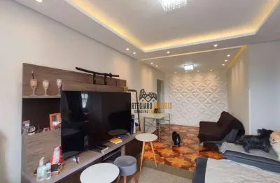 Apartamento com 2 dormitórios à venda, 85 m² por r$ 550.000,00 - encruzilhada - santos/sp
