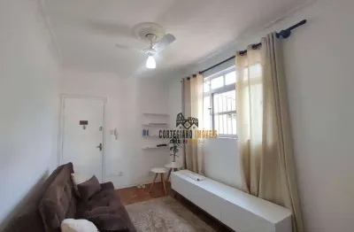 Apartamento com 2 dormitórios à venda, 70 m² por r$ 290.000 - marapé - santos/sp