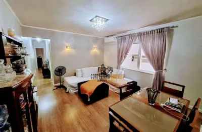 Apartamento com 2 dormitórios à venda, 90 m² por r$ 400.000,00 - itararé - são vicente/sp