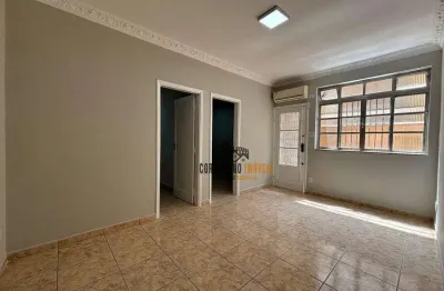 Apartamento térreo com 2 dormitórios à venda, 71 m² por r$ 275.000 - macuco - santos