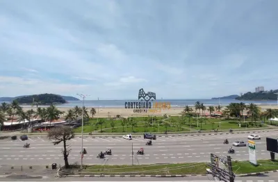 Apartamento frontal ao mar com 2 dormitórios à venda, 94 m² por r$ 600.000 !