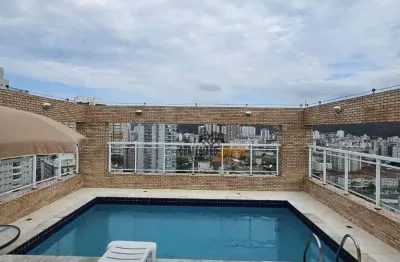 Gonzaga, santos - apartamento 1 dormitório com lazer completo na cobertura !