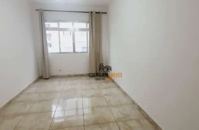 Apartamento com 1 dormitório à venda, 65 m² por r$ 370.000,00 - marapé - santos/sp
