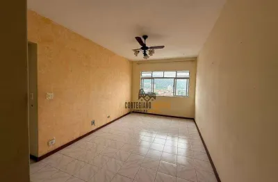 Apartamento com 2 dormitórios à venda, 80 m² por r$ 420.000,00 - campo grande - santos/sp