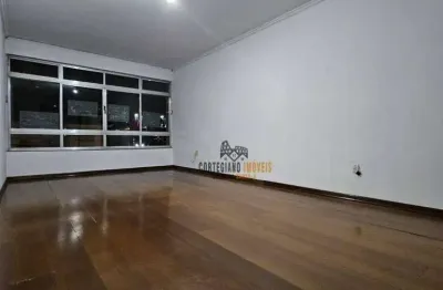 Amplo apartamento de 03 dormitórios com garagem fechada à venda em santos, sp !