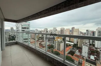 Apartamento com 2 dormitórios para alugar, 65 m² por r$ 6.900,02/mês - boqueirão - santos/sp
