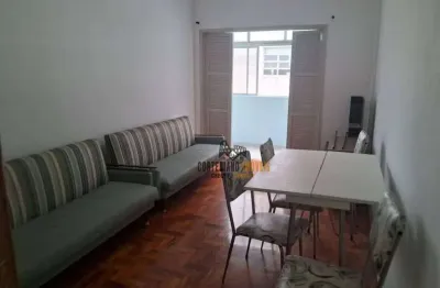 Sala-living - ponta da praia - oportunidade única na quadra da praia em santos!
