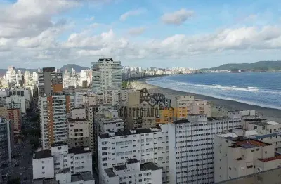 Studio com 1 dormitório à venda, 25 m² por r$ 349.000,00 - gonzaga - santos/sp