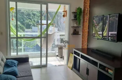 Apartamento com 2 dormitórios para alugar, 79 m² por r$ 5.000,02/mês - josé menino - santos/sp