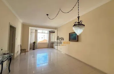 Apartamento com 3 dormitórios à venda, 140 m² por r$ 720.000,00 - boqueirão - santos/sp