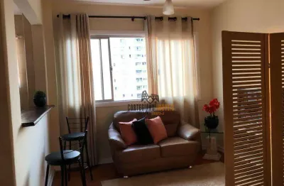Kitnet para alugar, 35 m² por r$ 1.700,00/mês - centro - são vicente/sp