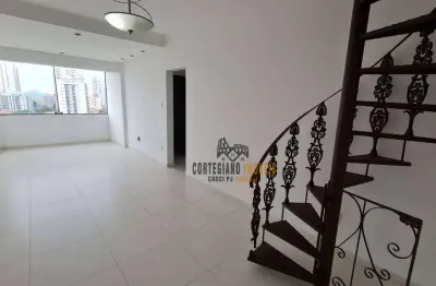 Cobertura 3 dormitórios, 1 vaga - ponta da praia - santos/sp