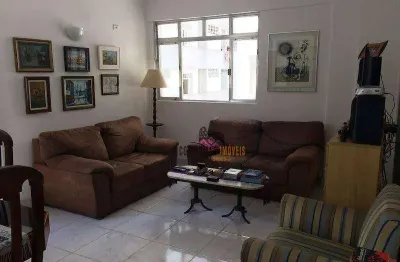 Apartamento 2 dormitórios, 1 vaga - boqueirão - santos/sp