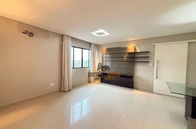 Apartamento com 2 dormitórios para alugar, 93 m² por r$ 4.500,02/mês - campo grande - santos/sp