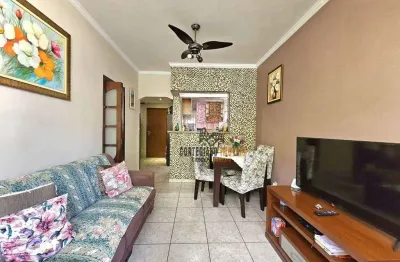 Apartamento 1 dormitório, 1 vaga - josé menino - santos/sp