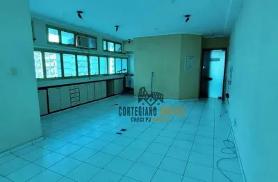 Sala para alugar, 48 m² por r$ 2.800,00/mês - gonzaga - santos/sp