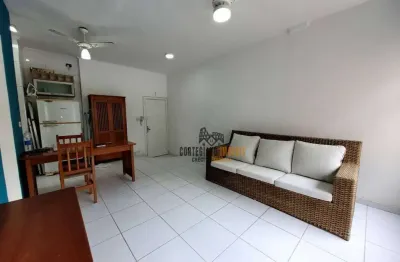 Amplo apartamento 1 dormitório à venda, 51 m² por r$ 370.000 - pompéia - santos!