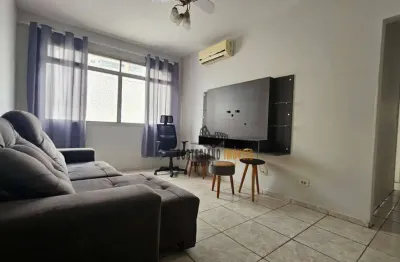 Apartamento com 2 dormitórios/2 banheiros/elevador à venda, 77 m² por r$ 375.000 - vila matias - santos/sp