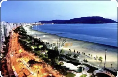 Apartamento com 1 dormitório/próximo à praia à venda, 55 m² por r$ 325.000 - josé menino - santos!