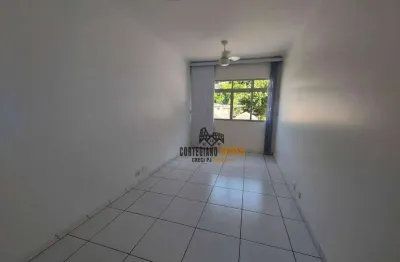 Apartamento com 2 dormitórios para alugar, 80 m² por r$ 2.300,00/mês - marapé - santos/sp