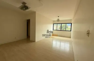 Apartamento com 2 dormitórios para alugar, 100 m² por r$ 4.500/mês - campo grande - santos/sp
