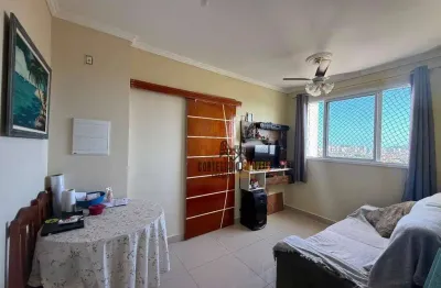Apartamento com 2 dormitórios para alugar, 40 m² por r$ 2.500,02/mês - castelo - santos/sp