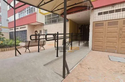 Apartamento com 2 dormitórios para alugar, 70 m² por r$ 2.800,00/mês - encruzilhada - santos/sp