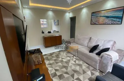 Apartamento com 2 Dormitórios/Suíte/Garagem Fechada à Venda, 90 m² por R$ 480.000 - Vila Belmiro - Santos/SP