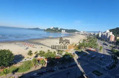 Kitnet com 1 dormitório para alugar, 33 m² por R$ 2.600,00/mês - Itararé - Santos/SP