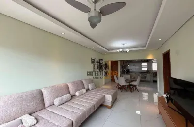 Apartamento com 3 Dormitórios/Suíte/Garagem Demarcada  à venda, 112 m² por R$ 689.000 - Gonzaga - Santos/SP