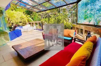 Cobertura com 4 dormitórios à venda, 520 m² por R$ 3.800.000,00 - Barra da Tijuca - Rio de Janeiro/RJ