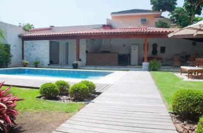 Casa com 4 dormitórios, 568 m² - venda por r$ 3.600.000,00 ou aluguel por r$ 21.399,00/mês - barra da tijuca - rio de janeiro/rj